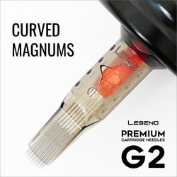 Legend Premium Cartouches G2 (2e génération) - Magnums Courbes - #12 (0.35mm) - Boîte de 20