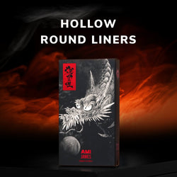 CAM x AMI JAMES Cartridges – Hollow Round Liners – #12 (0.35 mm) – 20 Stück/Box