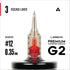 Cartouches Legend Premium G2 (2e génération) - Round Liners - #12 (0,35mm) - 20/Boîte