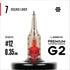 Cartouches Legend Premium G2 (2e génération) - Round Liners - #12 (0,35mm) - 20/Boîte