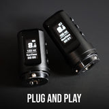 The Legend Pro Tattoo Pen - Hybrid (4.6mm) - Full Set (2 Batteries + 3 Grips)