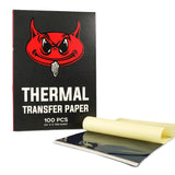 Papier de stencil thermique pour tatouage CAM - 8,5" x 11" (100 feuilles/boîte)