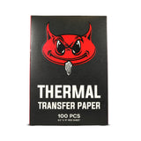 Papier de stencil thermique pour tatouage CAM - 8,5" x 11" (100 feuilles/boîte)