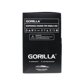 Rasoirs Gorilla Black Twin Blade (50/Boîte) - Prix par boîte