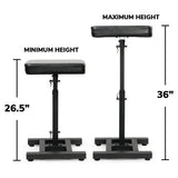 Accoudoir réglable CAM - Rembourrage premium 3" haute densité