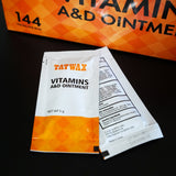 TATWAX Vitamin A&D Salbe – 5-Gramm-Folienpäckchen (144/Box)
