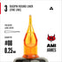 CAM x AMI JAMES Cartridges - Super Bugpin Round Liner - #8 (0.25mm) - 20/Box