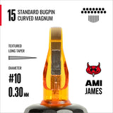 CAM x AMI JAMES Cartouches - Magnums Courbes Standard Bugpin - #10 (0.30mm) - 20/Boîte