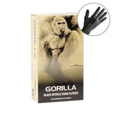 Gants d'examen en nitrile noir Gorilla – Légers
