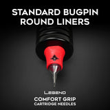 Cartouches Legend Comfort Grip - Traceurs ronds Bugpin Standard - #10 (0.30mm) - 20/Boîte
