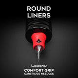 Cartouches Legend Comfort Grip - Traceuses rondes - #12 (0.35mm) - Boîte de 20