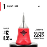 Cartouches Legend Comfort Grip - Traceuses rondes - #12 (0.35mm) - Boîte de 20