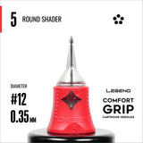 Cartouches Legend Comfort Grip - Traceurs ronds - #12 (0,35 mm) - Boîte de 20