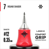 Cartouches Legend Comfort Grip - Traceurs ronds - #12 (0,35 mm) - Boîte de 20