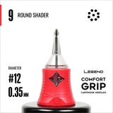 Cartouches Legend Comfort Grip - Traceurs ronds - #12 (0,35 mm) - Boîte de 20
